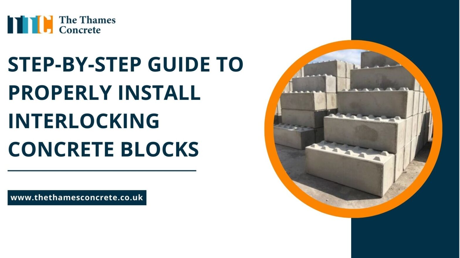 Step-By-Step Guide to Properly Install Interlocking Concrete Blocks